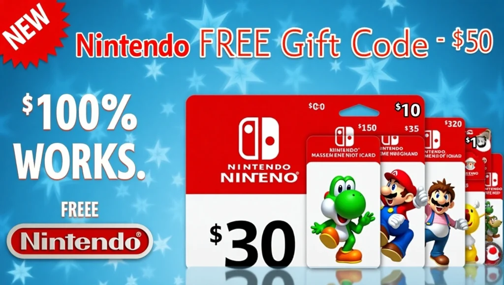 How to Redeem Nintendo Gift Card in 2025 – Step-by-Step Guide